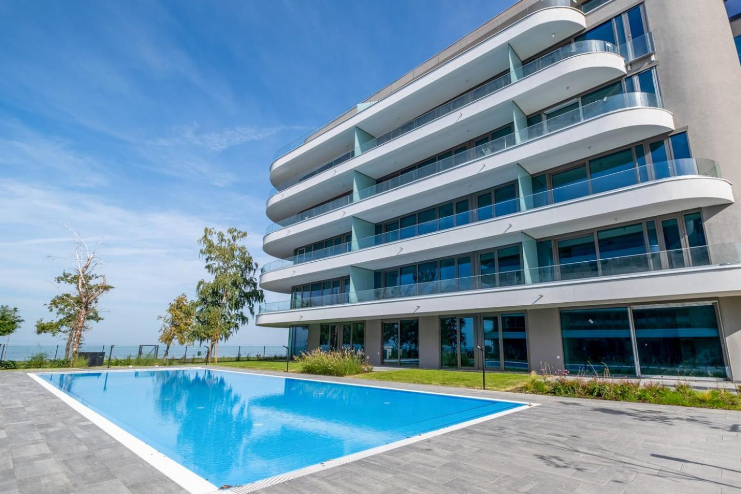 Myflat Wave Luxury 44 Suite Siofok Luaran gambar